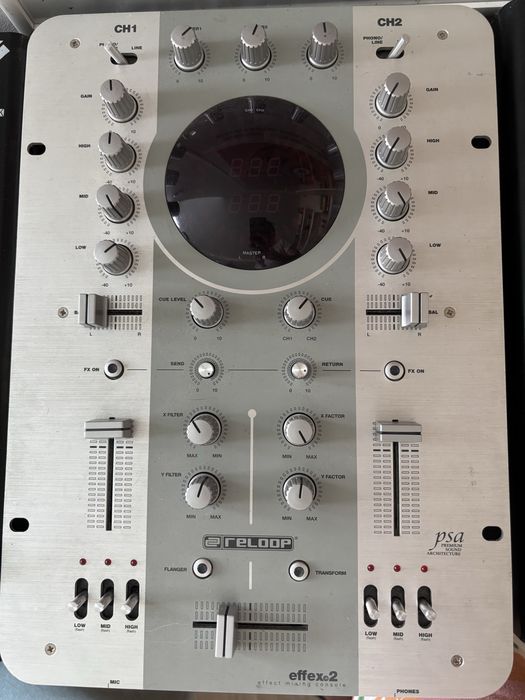 Zestaw reloop 2x rmp-2 plus mikser effex 2