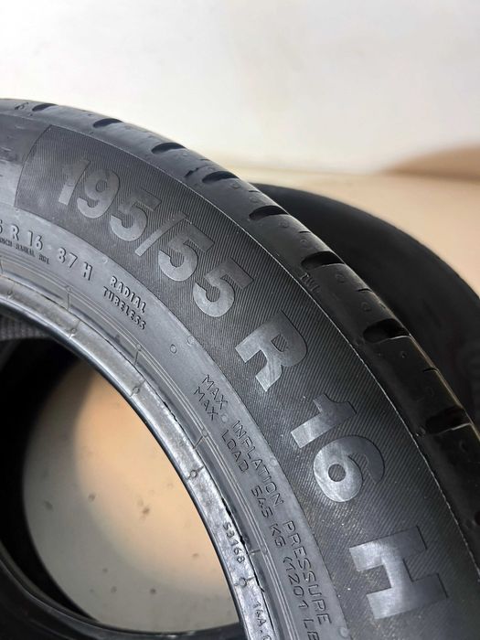 Pneus Continental ContiEcoContact 5 - 195/55/16 - Como NOVOS