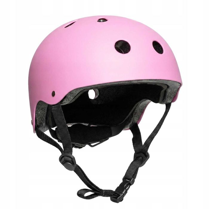 Kask rowerowy dziecięcy regulowany 52-56 cm