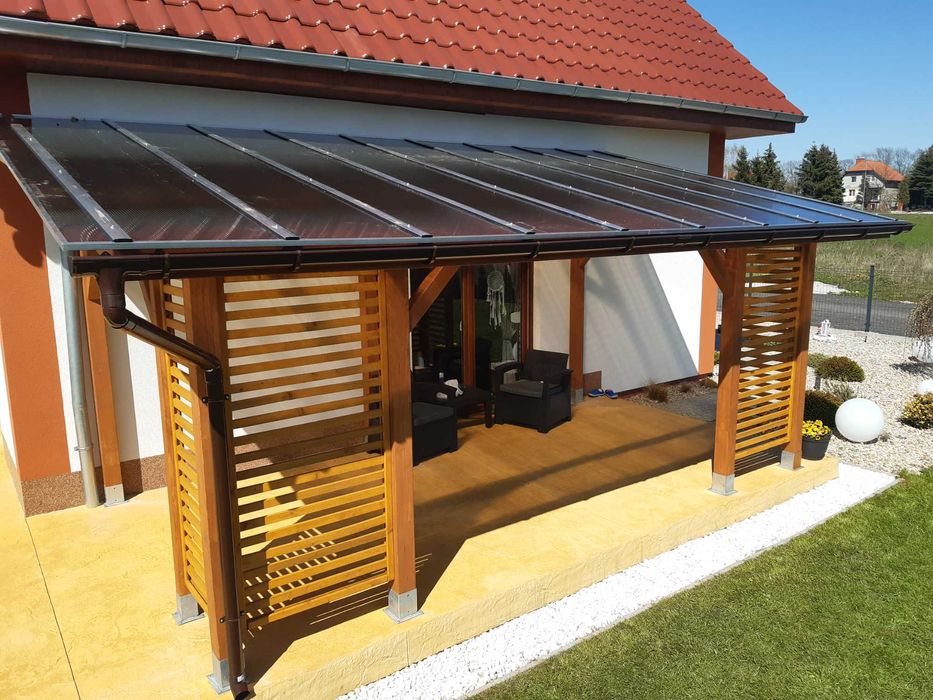 ZADASZENIE tarasu PERGOLA !! NOWA z drewna ALTANA drewniana Pawilon