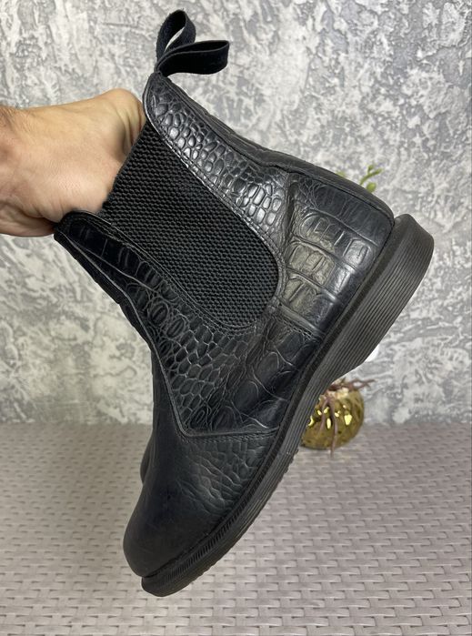 Dr. Martens ботинки сапожки 39 размер женские кожаные черные