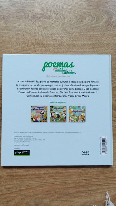 Livro de poemas para miúdas e miúdos