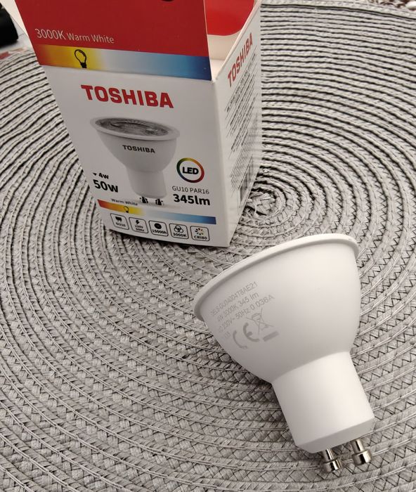 Toshiba Gu10 led 4w