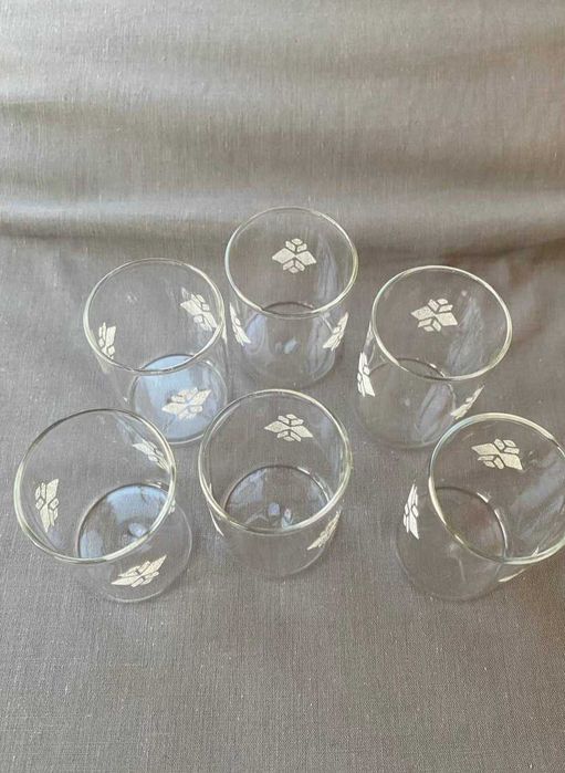 Комплект стопок "Кришталева Чарка" Стопки советские. стекло. нові 6шт