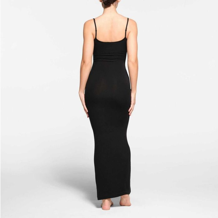 Сукня Skims Soft Lounge Long Slip Dress Onyx