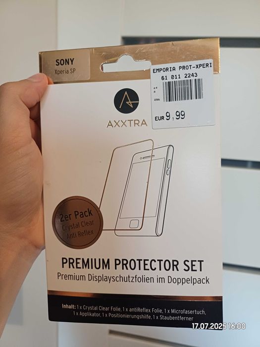2x folia ochronna sony Xperia SP
