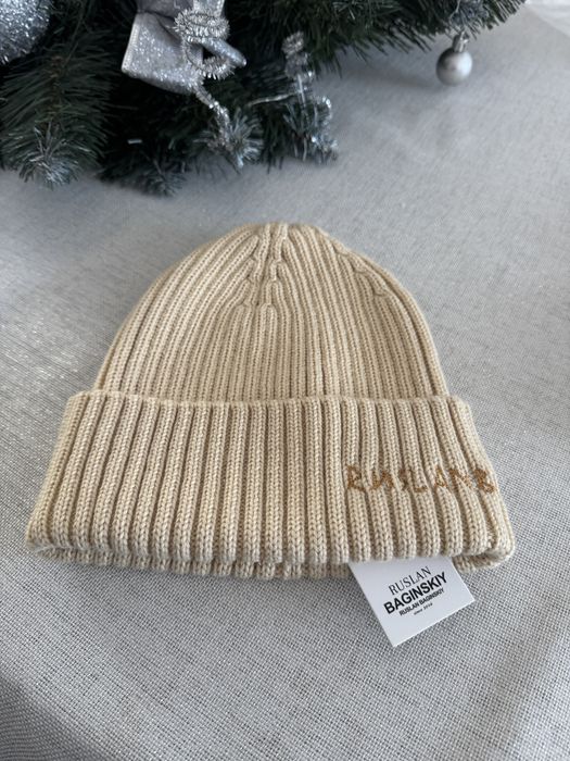 Шапка Ruslan Baginskiy беж