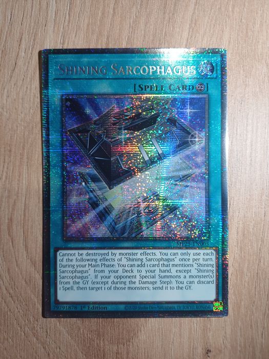 Shining Sarcophagus - Yugioh Starlight Rare