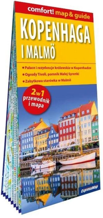 Kopenhaga i Malmo laminowany map&guide 2w1 Tomasz Duda Rok wydania: