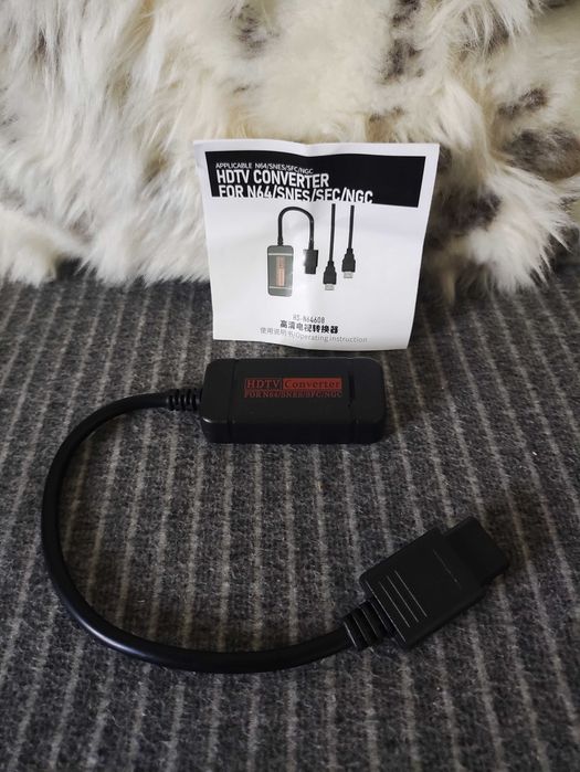 Konwerter adapter Nintendo 64 N64 SNES SFC GameCube NGC kabel przewód