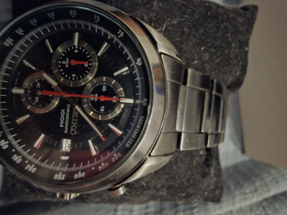 Relógio seiko preto