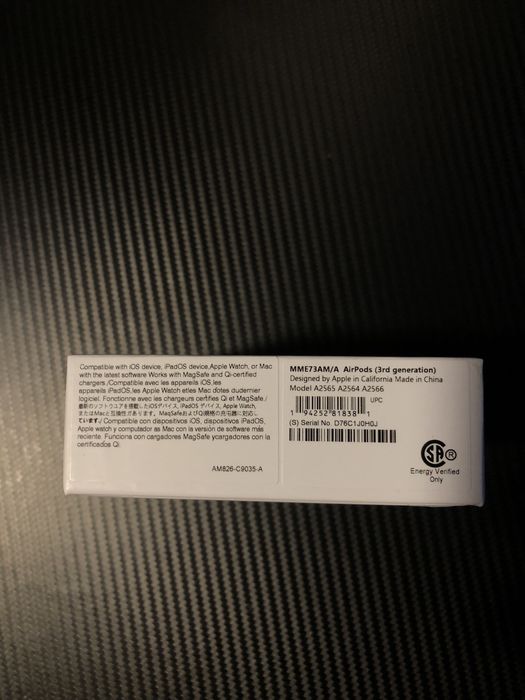 AirPods ger 3 lacrado