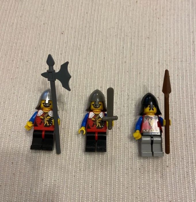 LEGO Castle Dragon Knights – Minifiguras Vintage Anos 90