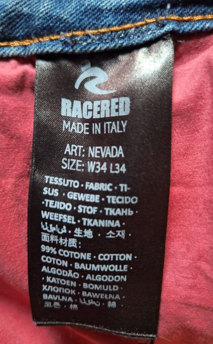 Jeans de moto Racered