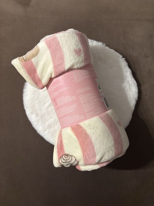 Koc w cynamonki Smukee Home mięciutki jesienny hit viral