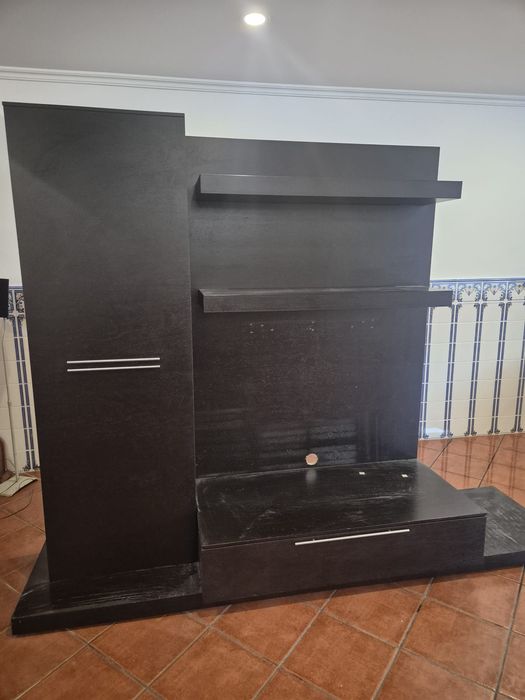 Móvel de TV preto