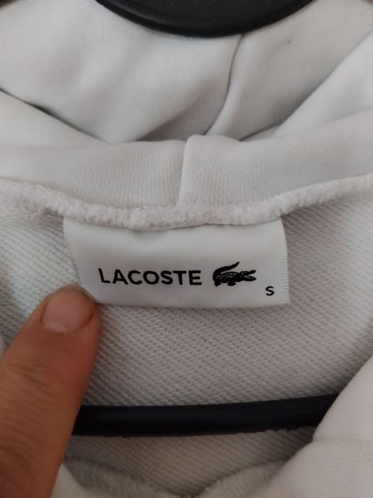 Biała bluza damska Lacoste S