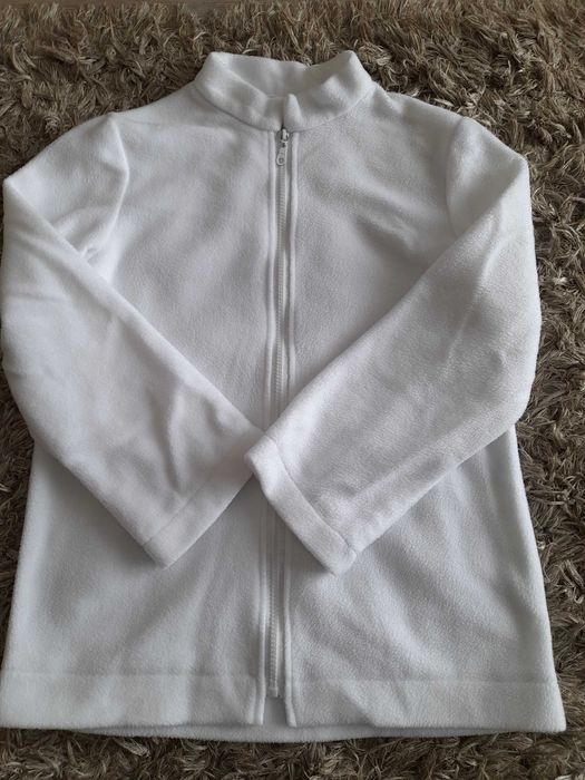 Biały polarek na komunię