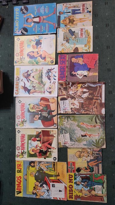 Lote 59 Revistas de Humor Antigas