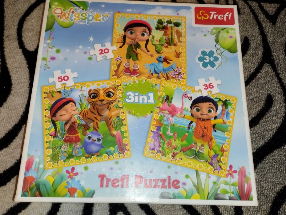 WISSPER Puzzle dla dziewczynki