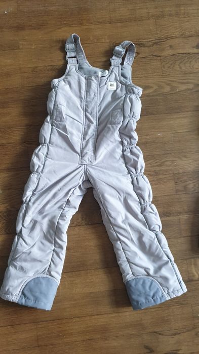 дитячий зимовий комбінезон полукомбінезон  лижні штани на підтяжках