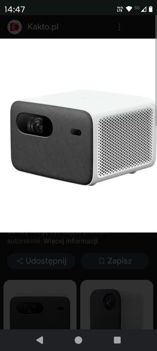 Projektor LED Xiaomi Mi Smart Projector 2 Pro