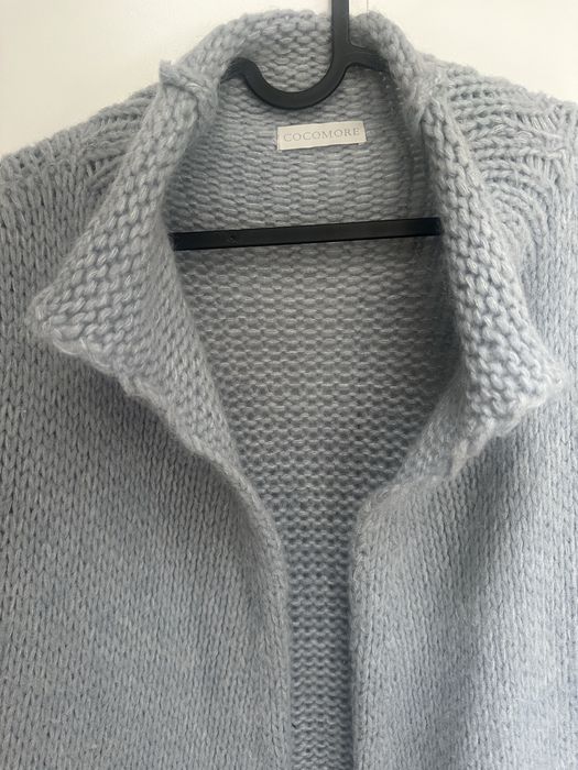 Sweter damski kardigan welna recznie robiony Cocomore