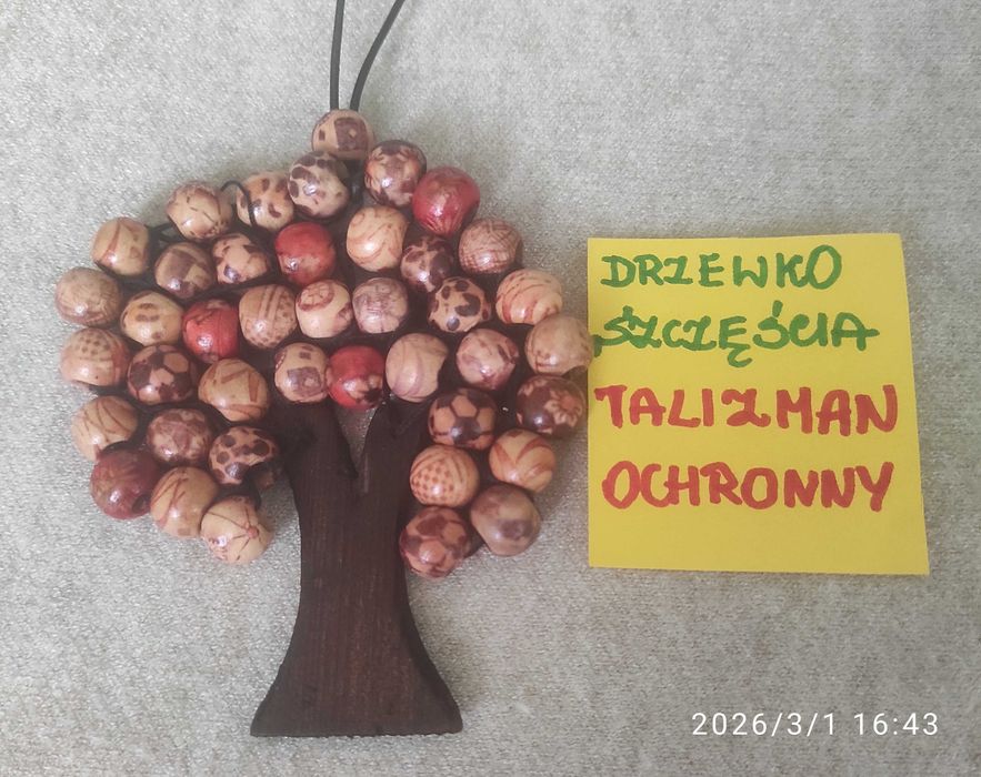 Naszyjnik Drzewko szczęścia - TALIZMAN OCHRONNY
