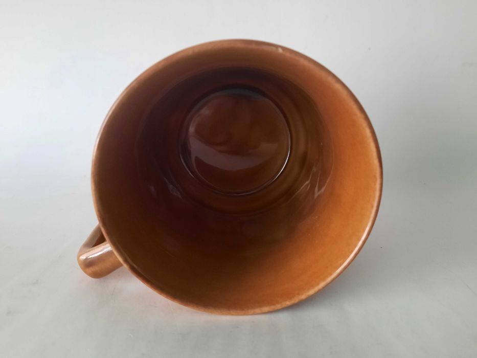 kubek z uchem- porcelit Chodzież- PRL