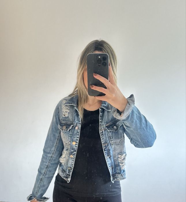 Casaco de ganga Tam P