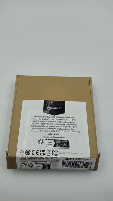 Kabel Przewód AmazonBasic hdmi mini DP na HDMI 1,8m W17C3 1080p