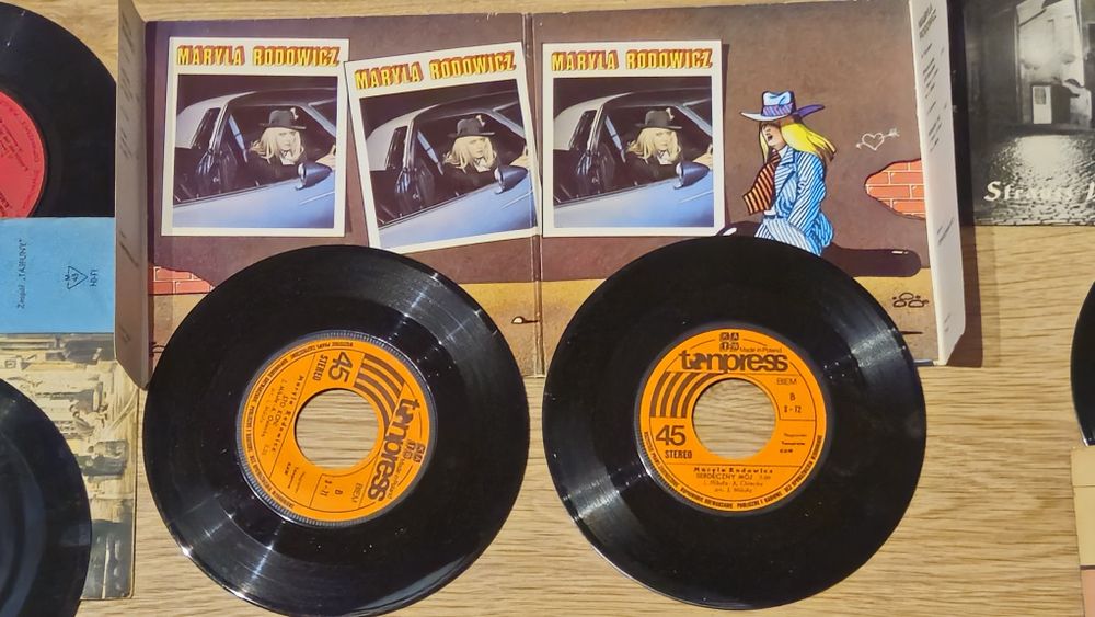 Single winylowe Maryla Rodowicz Urszula Veriton lata 60 70