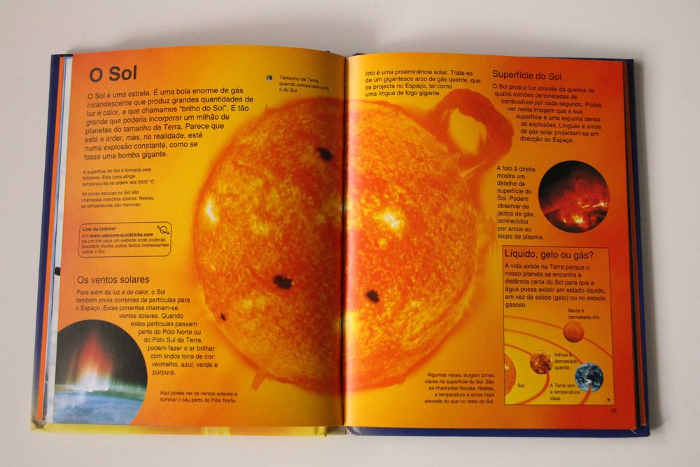 2 Livros infantis - Mini enciclopédia animais/Mini enciclopédia Espaço