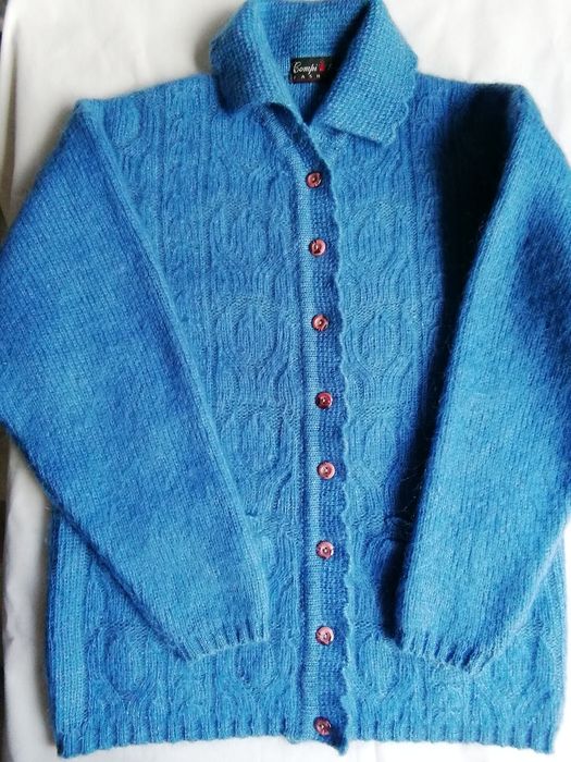 Кофта махеровая женская р. 54 очень теплая