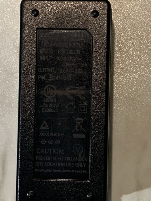 Блок питания 12V 2.0A