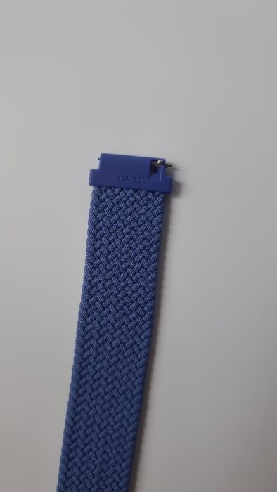 Pasek plecionego materiału 20 mm do zegarka Samsung, Huawei, Amazfit,