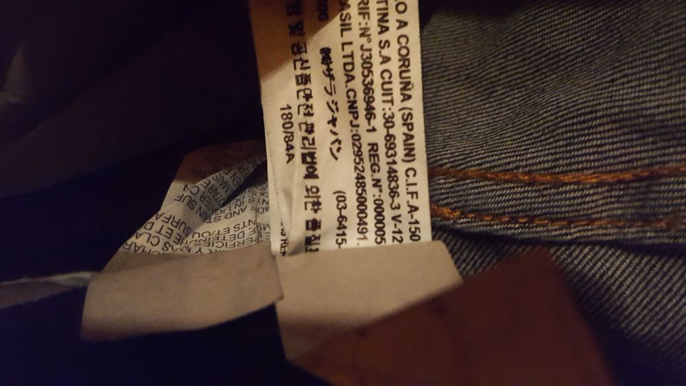 Spodnie jeansy granatowe Zara Men rurki męskie młodzieżowe