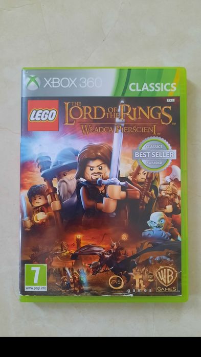 Lego Władca Pierścieni po polsku gra xbox 360 w bdb stanie