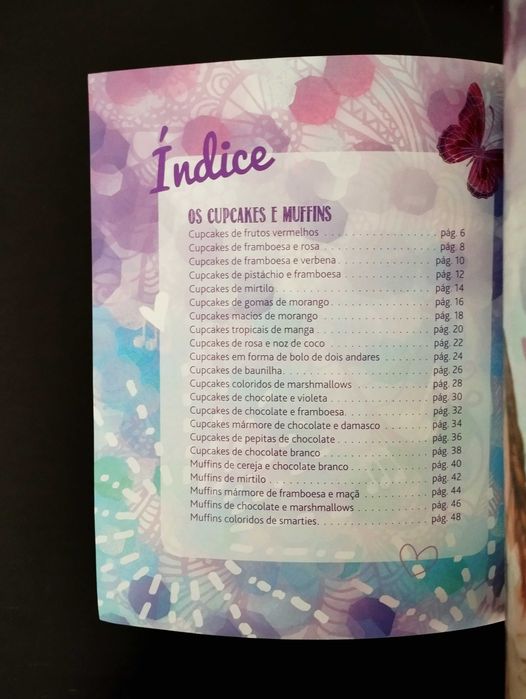 Livro de Receitas da Violetta - Cupcakes e Bolachas