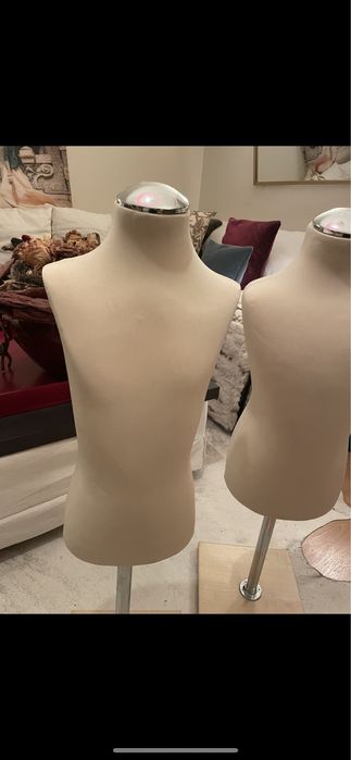 2 manekiny dzieciece witrynowe konfekcja dekoracja k