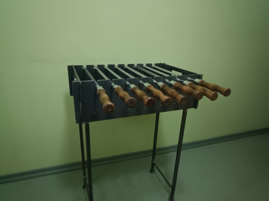 składany grill 3/4, 4 mm na 8 szpikulców. Розбірний мангал на 3/4,4 мм
