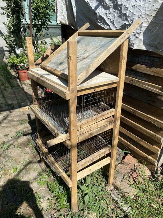 Клітка для перепелів 2 ярусна б/в