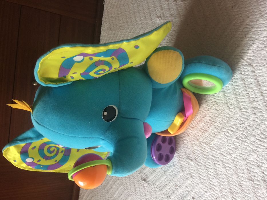 Tapete de atividades bebé + brinquedo multi-sensorial