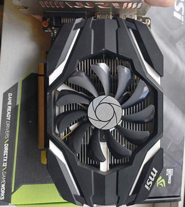MSI GeForce GTX 1050 Ti 4G OC