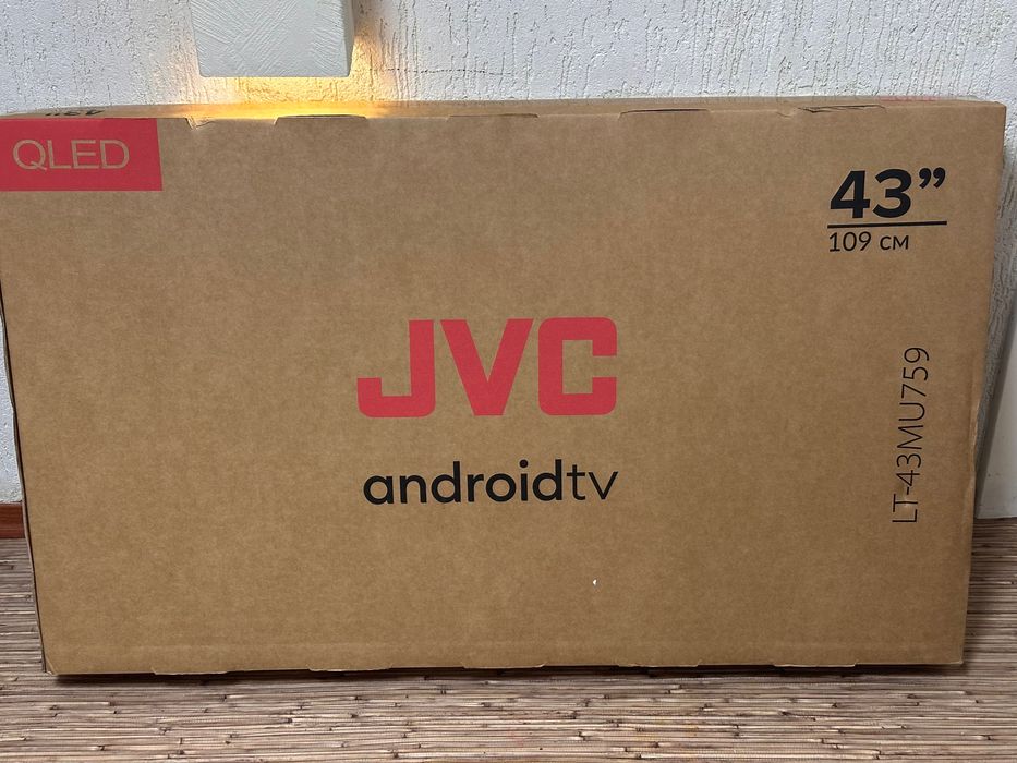 Телевизор JVC 43” LT-43MU759 новый