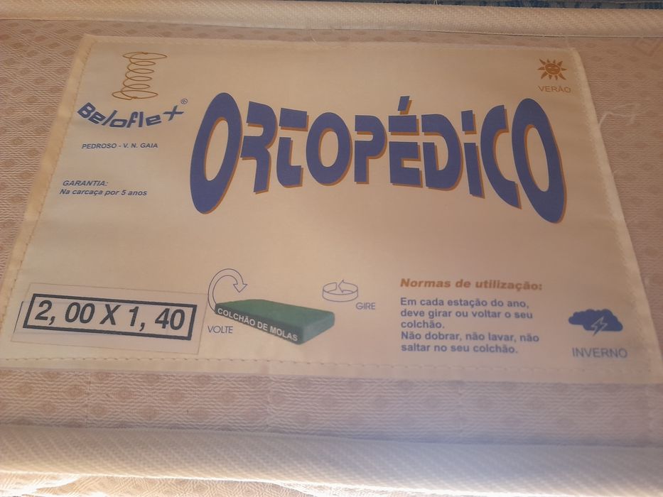 Colchão de casal  + estrado