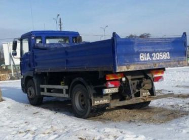 Żwir, piasek, czarnoziem, usługi transportowe 3-10t