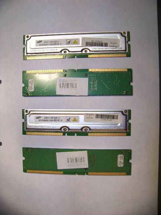 RDRAM Memory - PC80064585473234561120