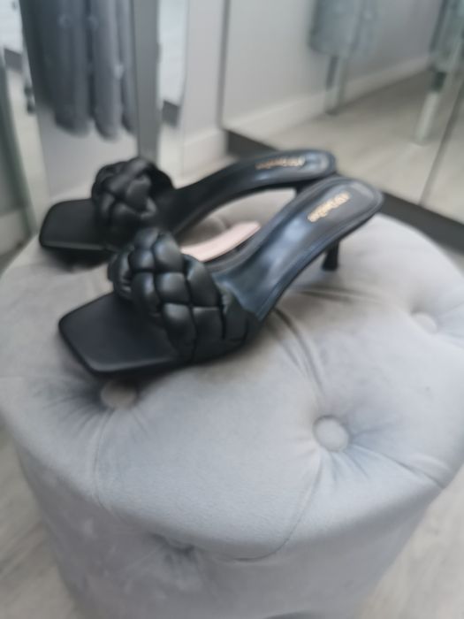 Nowe buty klapki letnie plecione 37