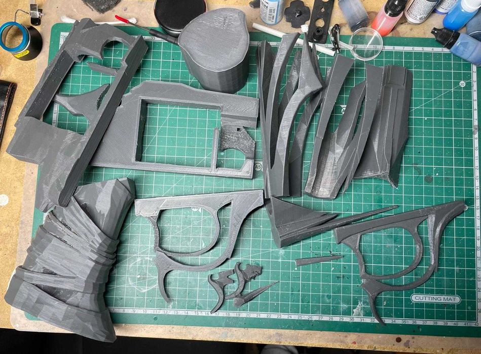 Arma Destiny 2 Cosplay Malfeasance 3D Print PLA